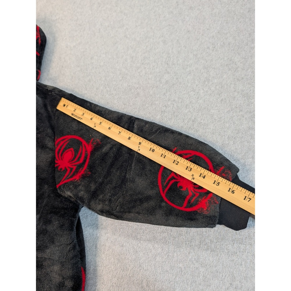 Marvel Spider-Man Miles Morales Wearable Blanket Hoodie Plush Fleece One Size - Picture 7 of 10